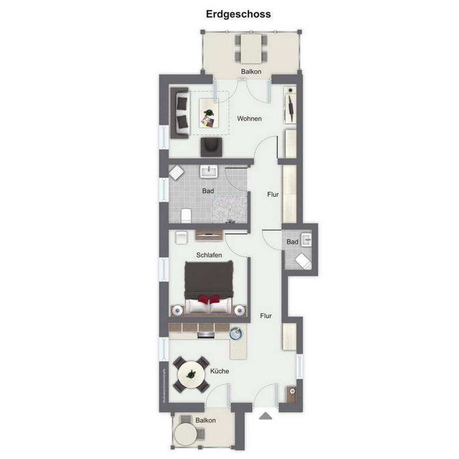 Strandvilla Scholle - Dorsch Wohnung 02 Boltenhagen  Luaran gambar